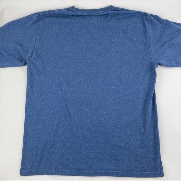 NFL Team Apparel Tshirt Mens Large Blue New York Giants Short Sleeve Crew Neck - Picture 6 of 7